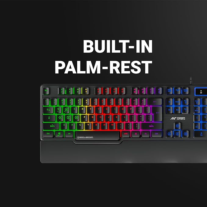 Ant Esports KM500W Gaming Backlit Keyboard and Mouse Combo