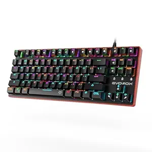 EvoFox Katana Pro RGB Mechanical Keyboard with Silent Outemu Red Switches