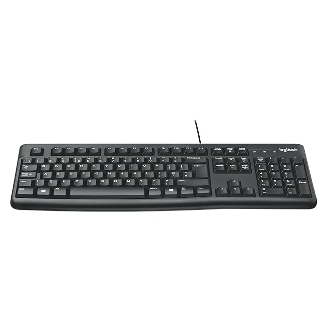 Logitech K120 Wired Keyboard for Windows