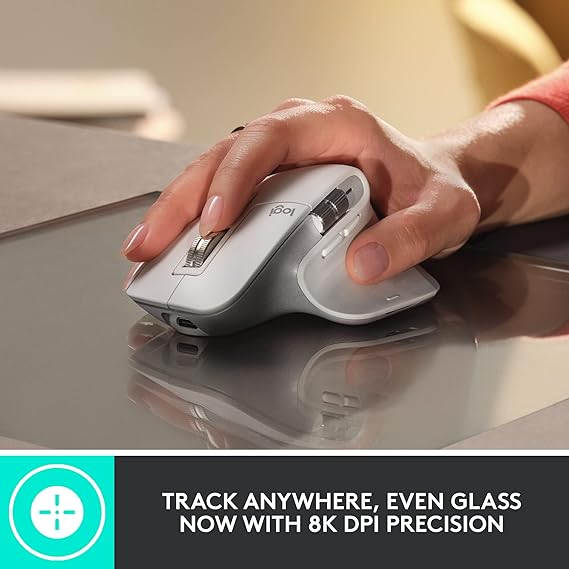 Logitech MX Master 3S Wireless Performance Mouse with Ultra-Fast Scrolling