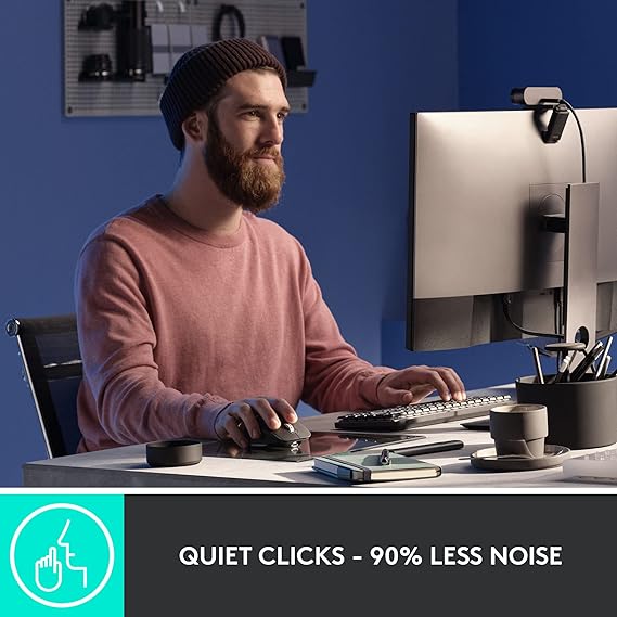 Logitech MX Master 3S Wireless Performance Mouse with Ultra-Fast Scrolling