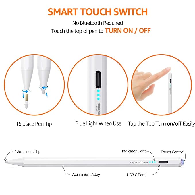 Amazon Basics  2nd Gen Stylus Pen