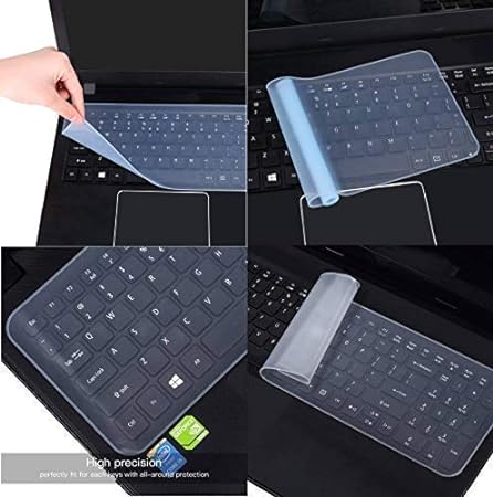 LS LAPSTER Quality Assured Universal Silicone Keyboard Protector Skin