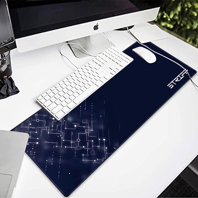 STRIFF Extended Size Gaming Mouse Pad Keyboard Mouse Pad