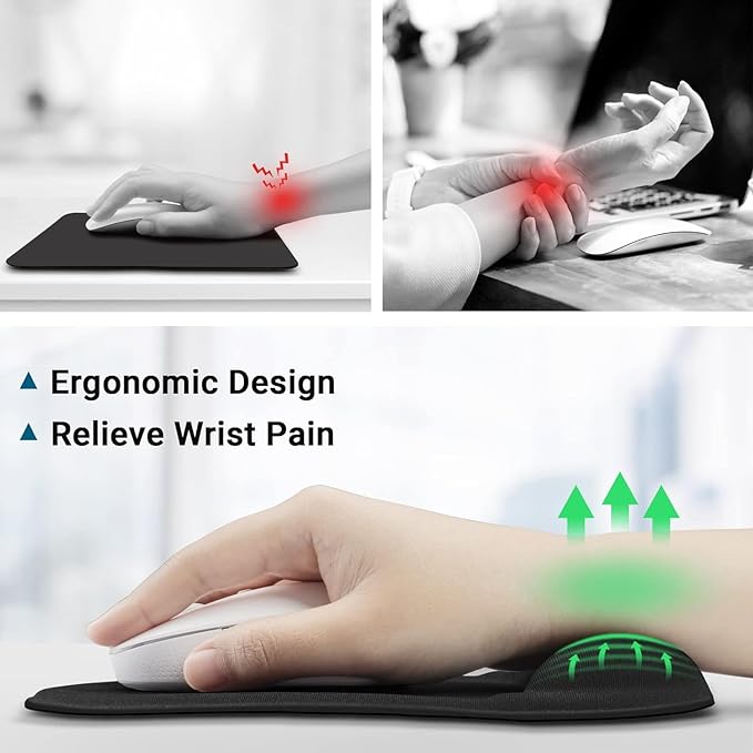 STRIFF Gel Wrist Support Mouse pad