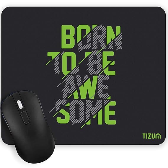Tizum Mouse Mat with Anti-Slip Rubber Base