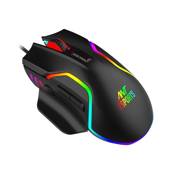Ant Esports GM320 12800 DPI RGB Optical Wired Gaming Mouse