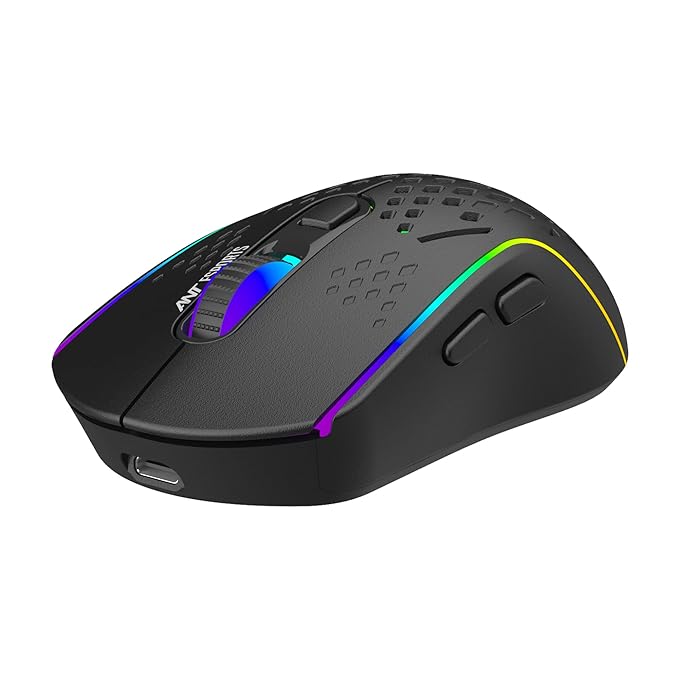 Ant Esports GM700 Lightweight Wireless RGB Gaming Mouse