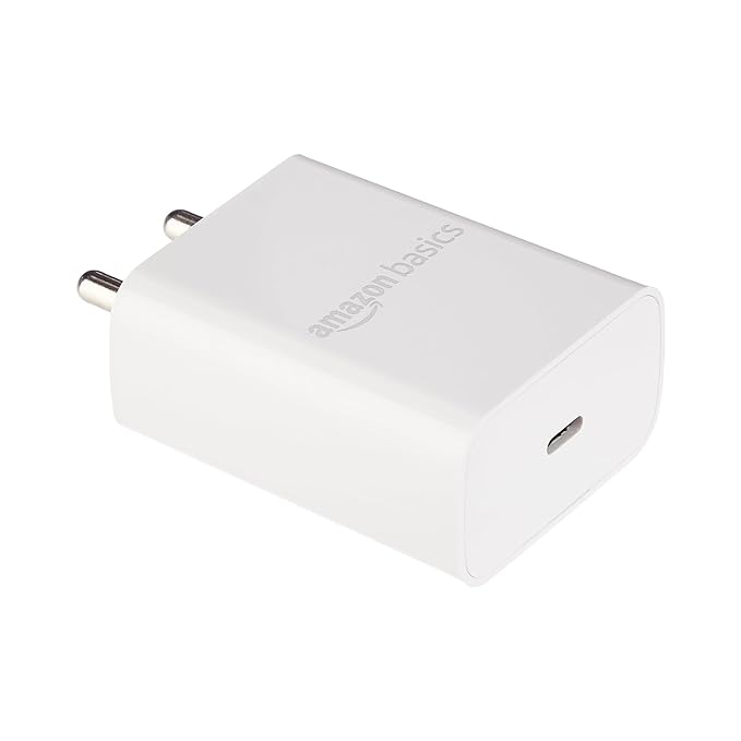 Amazon Basics 25W Type-C Fast Charging Adapter Without Cable