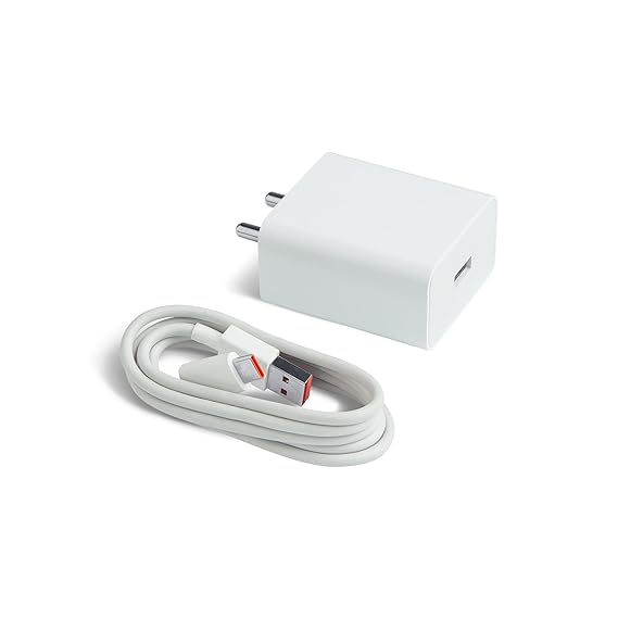 Mi 33W SonicCharge 2.0 USB Charger Adapter with USB to Type-C Cable Included