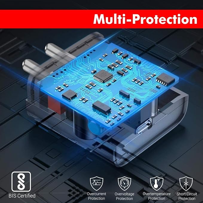 Portronics Adapto 20 Type C 20w Charger for Android