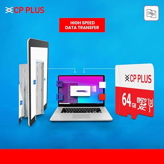 CP PLUS CP-NM64 64GB microSDXC Memory Card