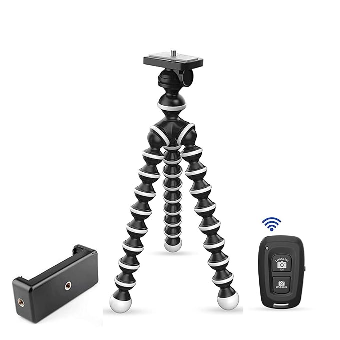Digitek (DTR 260 GT) Gorilla Tripod/Mini 33cm Tripod for Mobile Phone with Phone Mount & Remote