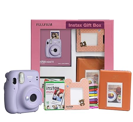 Fujifilm Instax Mini 11 Instant Camera Gift Box with 10 Shots