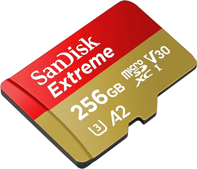 SanDisk Extreme 256GB microSDXC