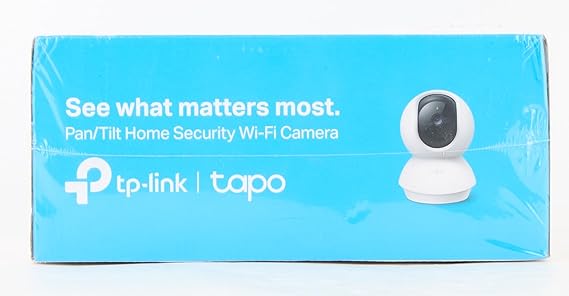 Tapo TP-Link C210P2 360° 3MP Smart Wi-Fi Security Camera, Pack of 2