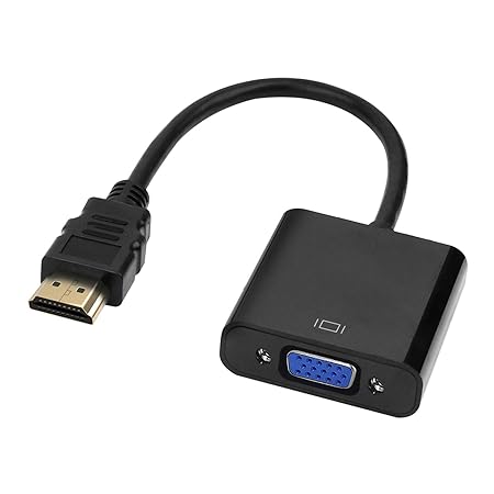 Tizum HDMI to VGdapter/Connector/Converter Cable 1080P (Male to Female)