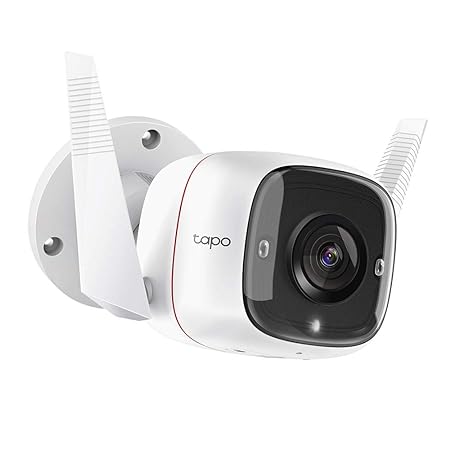 TP-Link Tapo 3MP 1296p High Definition Outdoor CCTV Security Wi-Fi Smart Camera