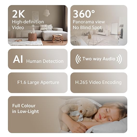 Xiaomi Mi 360°  2K Home Security Camera