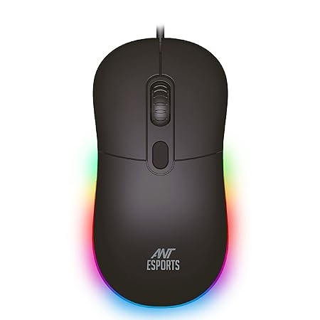 Ant Esports GM40 Wired Optical Gaming Mouse with RGB LED