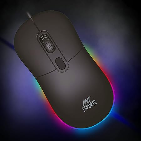 Ant Esports GM40 Wired Optical Gaming Mouse with RGB LED