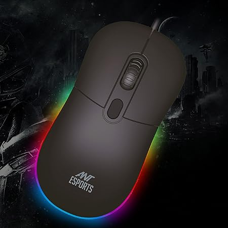 Ant Esports GM40 Wired Optical Gaming Mouse with RGB LED
