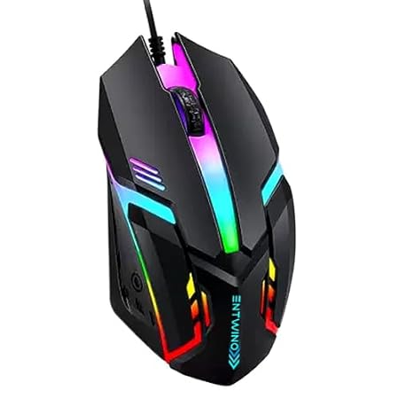 ENTWINO USB Wired Gaming Mouse D1 LED Backlight