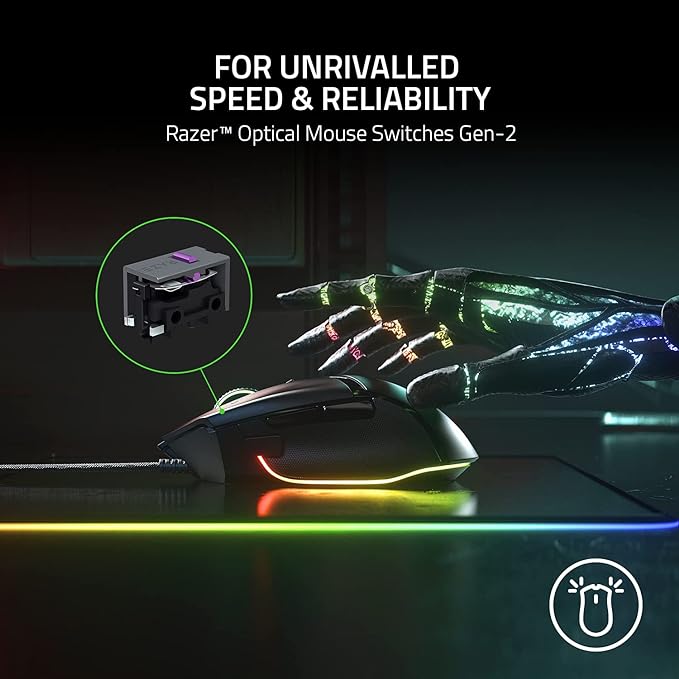 Razer Basilisk V3 Wired Gaming Mouse (RZ01-04000100-R3M1)