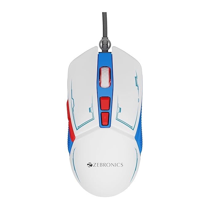 ZEBRONICS Astro Premium Gaming Mouse with RGB LED Light Modes