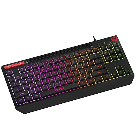 EvoFox Deathray TKL RGB Wired Gaming Keyboard