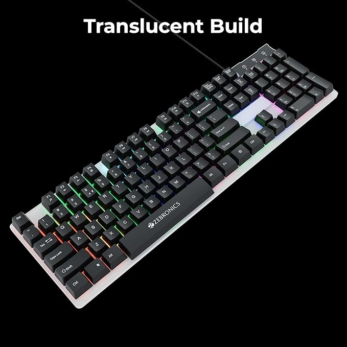 Zebronics Trion Gaming Keyboard & Mouse Gaming Combo