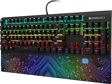ZEBRONICS Zeb-MAX Chroma Premium Mechanical Gaming Keyboard
