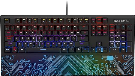 ZEBRONICS Zeb-MAX Chroma Premium Mechanical Gaming Keyboard