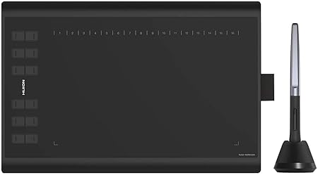 HUION Inspiroy H1060P Graphics Drawing Tablet 10 x 6.25 inch TWS Earbuds
