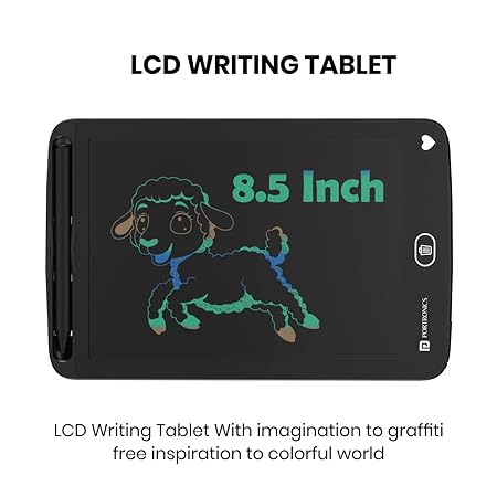 Portronics Ruffpad 8.5M Multicolor LCD Writing Pad
