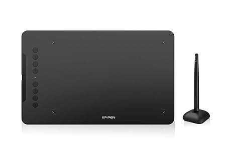 XP PEN XP-Pen Deco01 V2 Digital Graphics Drawing Pen Tablet 10" x 6.25"