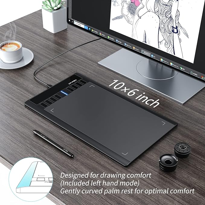XP PEN XP-PEN Star03 V2 8192 Levels of Pressure Sensitivity
