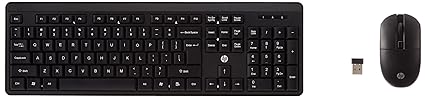 HP KM200 Wireless Mouse and Keyboard Combo