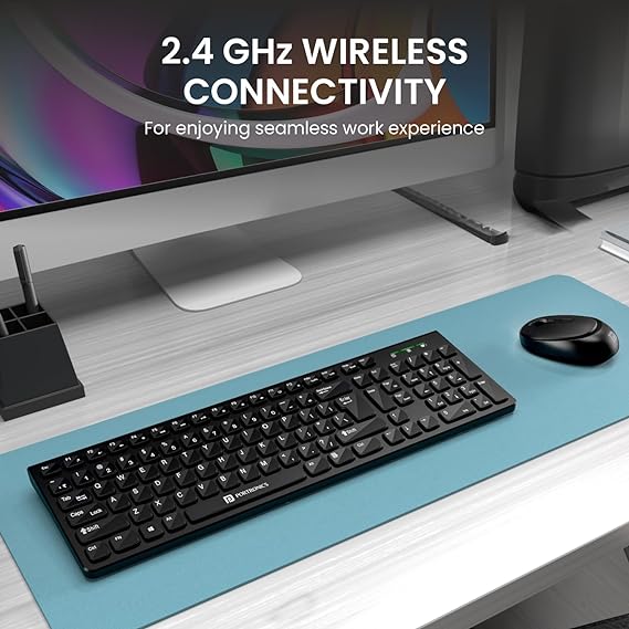 Portronics Key7 Combo Wireless Keyboard & Mouse Set