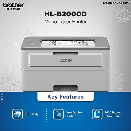 Brother HL-B2000D Automatic Duplex Laser Printer