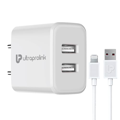 Ultraprolink 12W Fast Travel charger with USB-A to iPhone Cable (1m) UM1156L