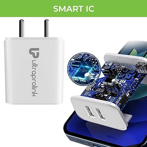 Ultraprolink 12W Fast Travel charger with USB-A to iPhone Cable (1m) UM1156L