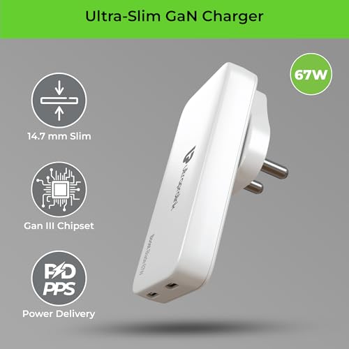 Ultraprolink Boost Blade 67 Ultra-Slim 67W GaN Travel Charger UM1200C