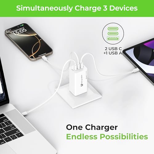 Ultraprolink Boost PD 100 3 USB Ports 100W GaN Travel Charger UM1184C