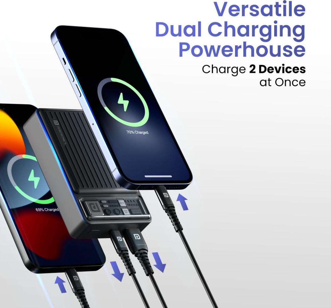 Portronics 20000 mAh 22.5 W Pocket Size Power Bank Power Bank