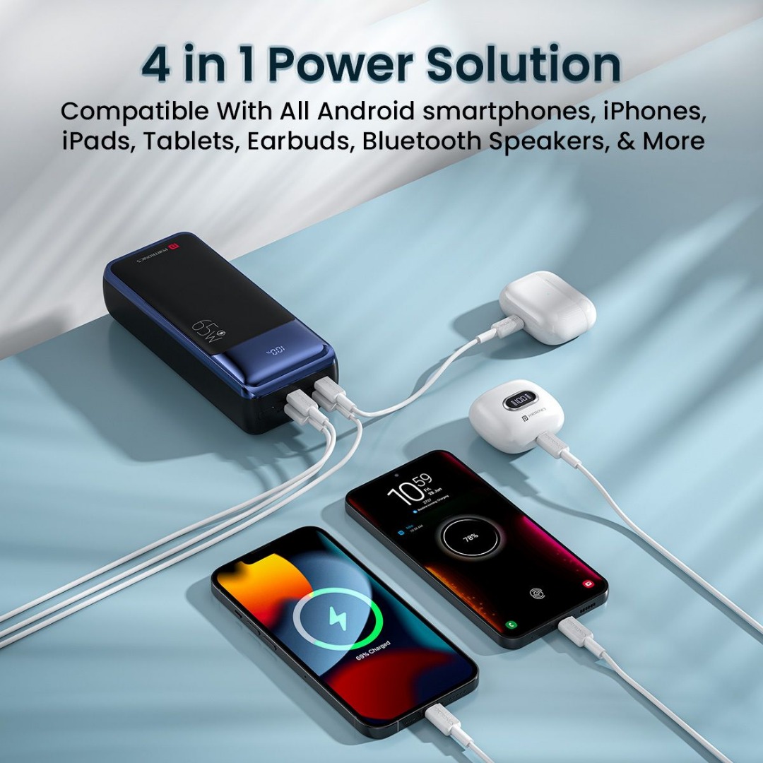 Portronics 27000 mAh 65 W Power Bank