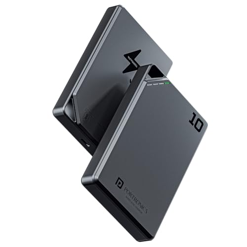 Portronics Boosty 10K 10000mAh 15W Wireless Magnetic Fast Charging Nano Powerbank