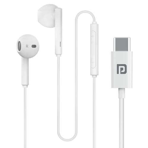 Portronics Conch Theta C in Ear Type C Wired Earphones with in Line HD Mic