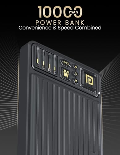 Portronics Luxcell Bind Mini 10k 10000mAh Nano Powerbank with 22.5W Fast Charging