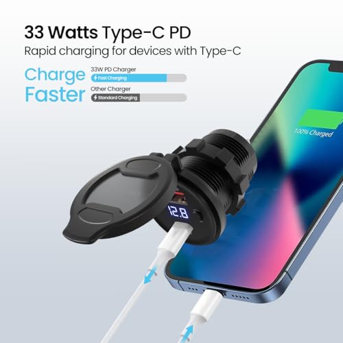 Portronics Spark 51W Multi-Vehicle Phone Charger